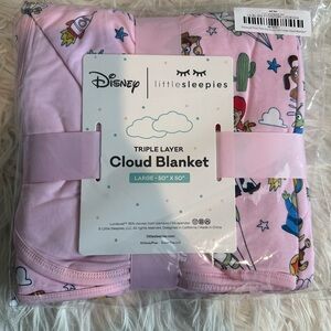 Little Sleepies Pink Toy Story Cloud Blanket
NIB